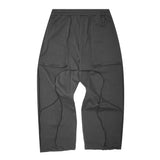 VEINS PANTS IN CHARCOAL GREY