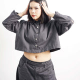 ANIKA JACKET IN NARDO GREY