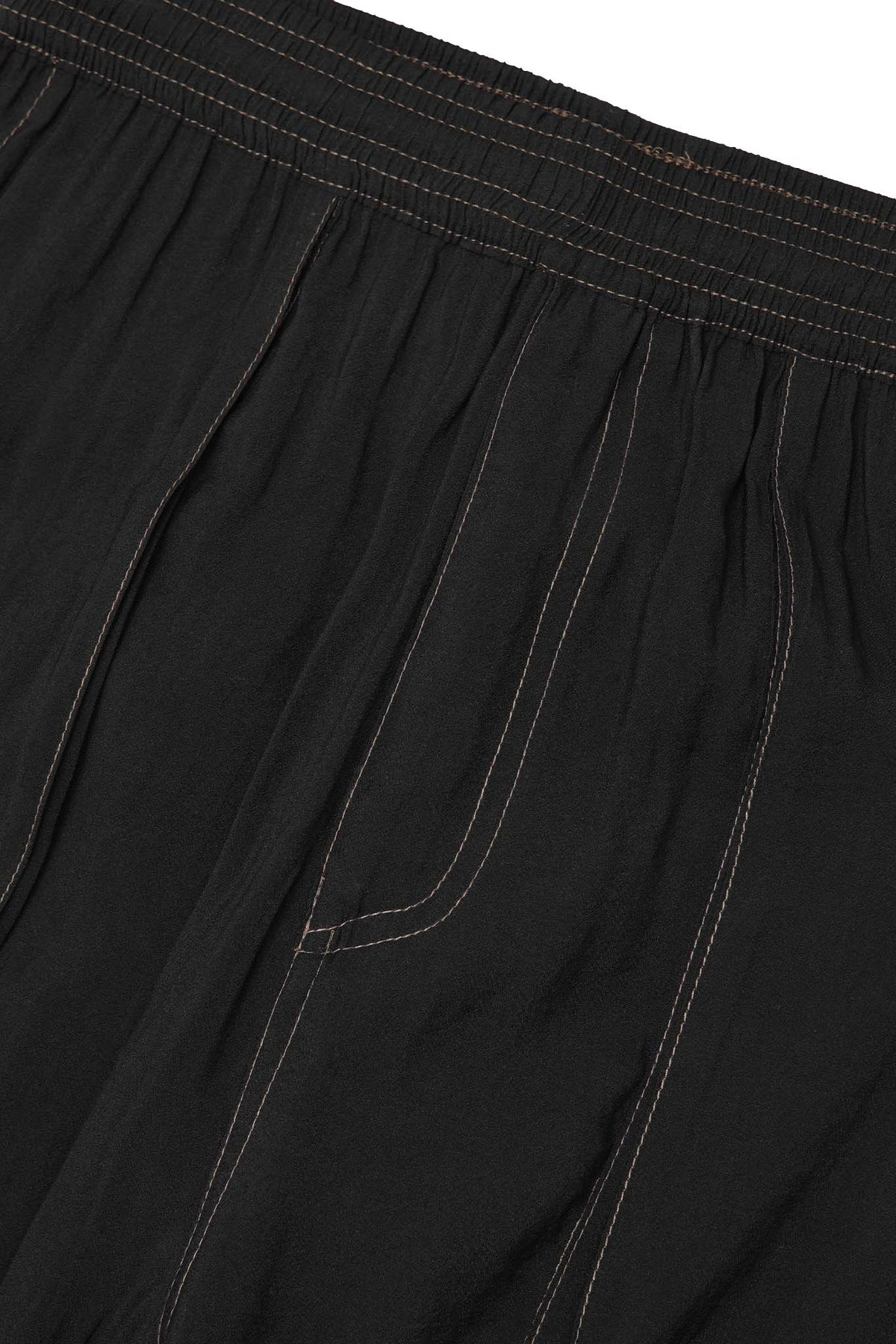 VEINS PANTS IN NOIR
