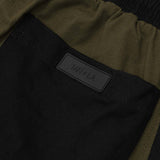 STRIDE SHORTS IN OLIVE/ANTHRACITE
