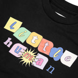 "SUN IS OUT" LITTLE HUMAN™ LONGSLEEVE TEE IN CAVIAR