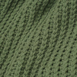 HAND KNIT FISHERMAN BEANIE (FERN)