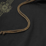 "COPACABANA" HOODIE IN ATHRACITE/MOSS