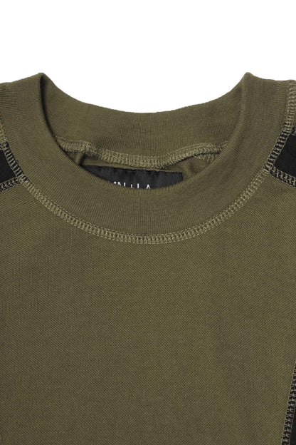 FLOW TEE IN OLIVE