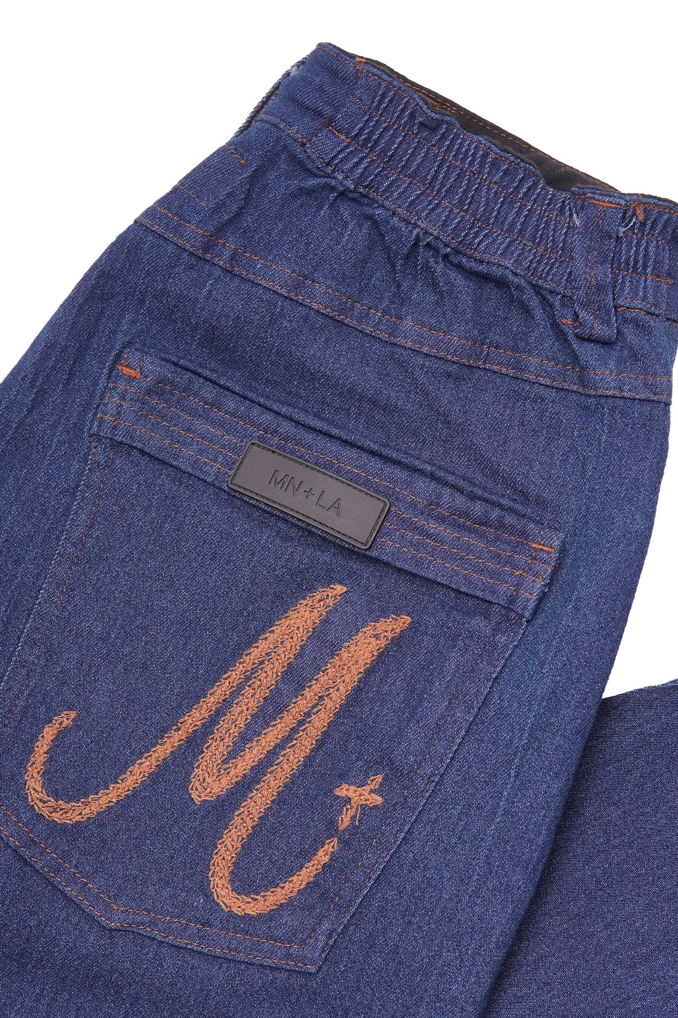 "COLD NAVY" OVERPOCKET PHAT PANTS