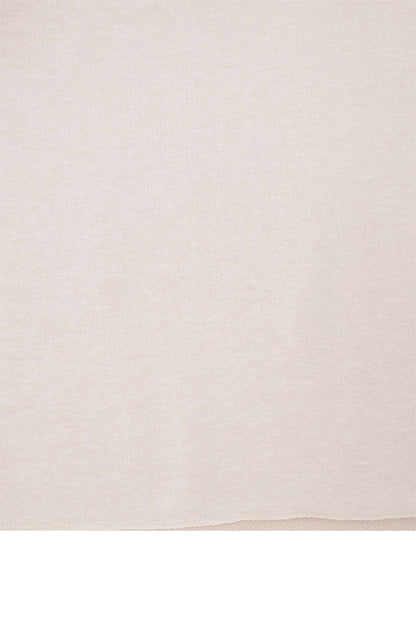 CUTOFF MILITIA SWEATSHIRT IN FOSSIL