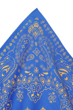 MN+LA™ BANDANA IN ELECTRIC BLUE