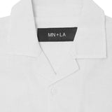 4 POCKET CUBAN SHIRT IN IVORY