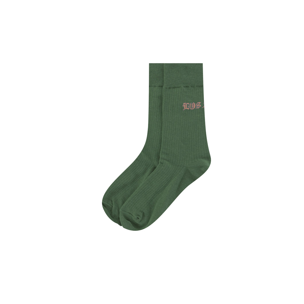 FOREST GREEN SOCKS