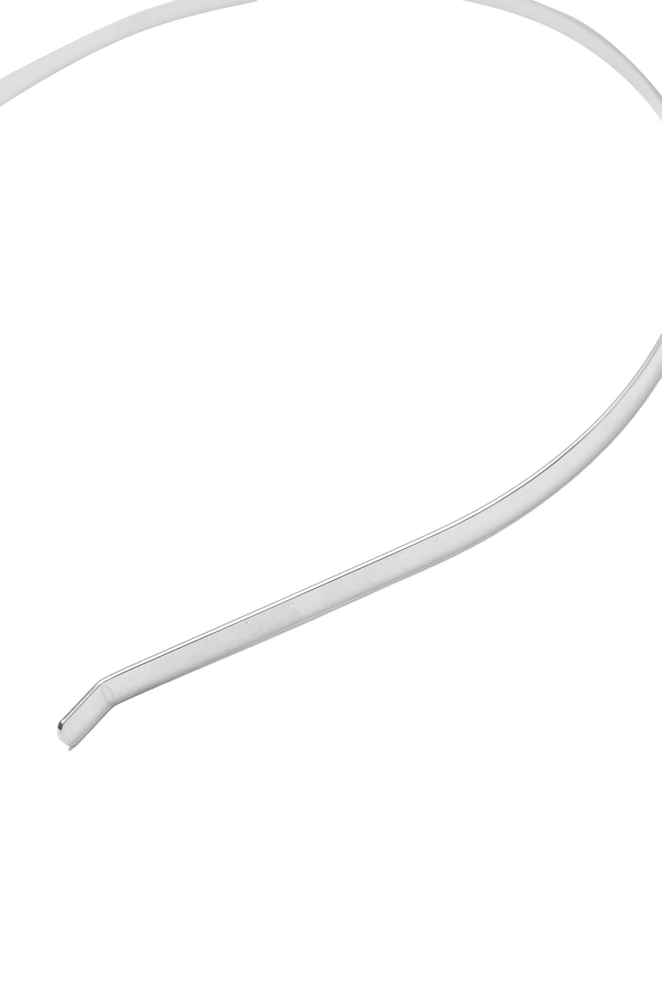 SILVER HAIR HOOP