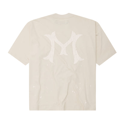 "HITTER" V3 MOCK NECK LITE TEE IN POWDER PINK