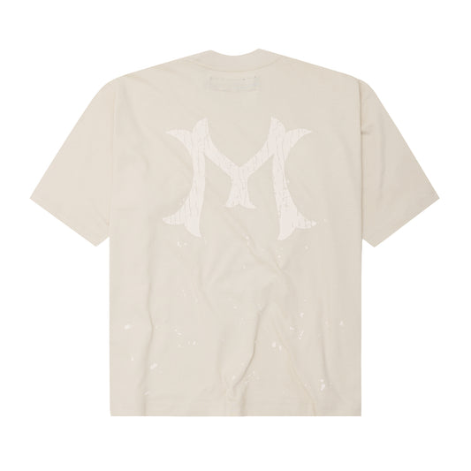 "HITTER" V3 MOCK NECK LITE TEE IN POWDER PINK