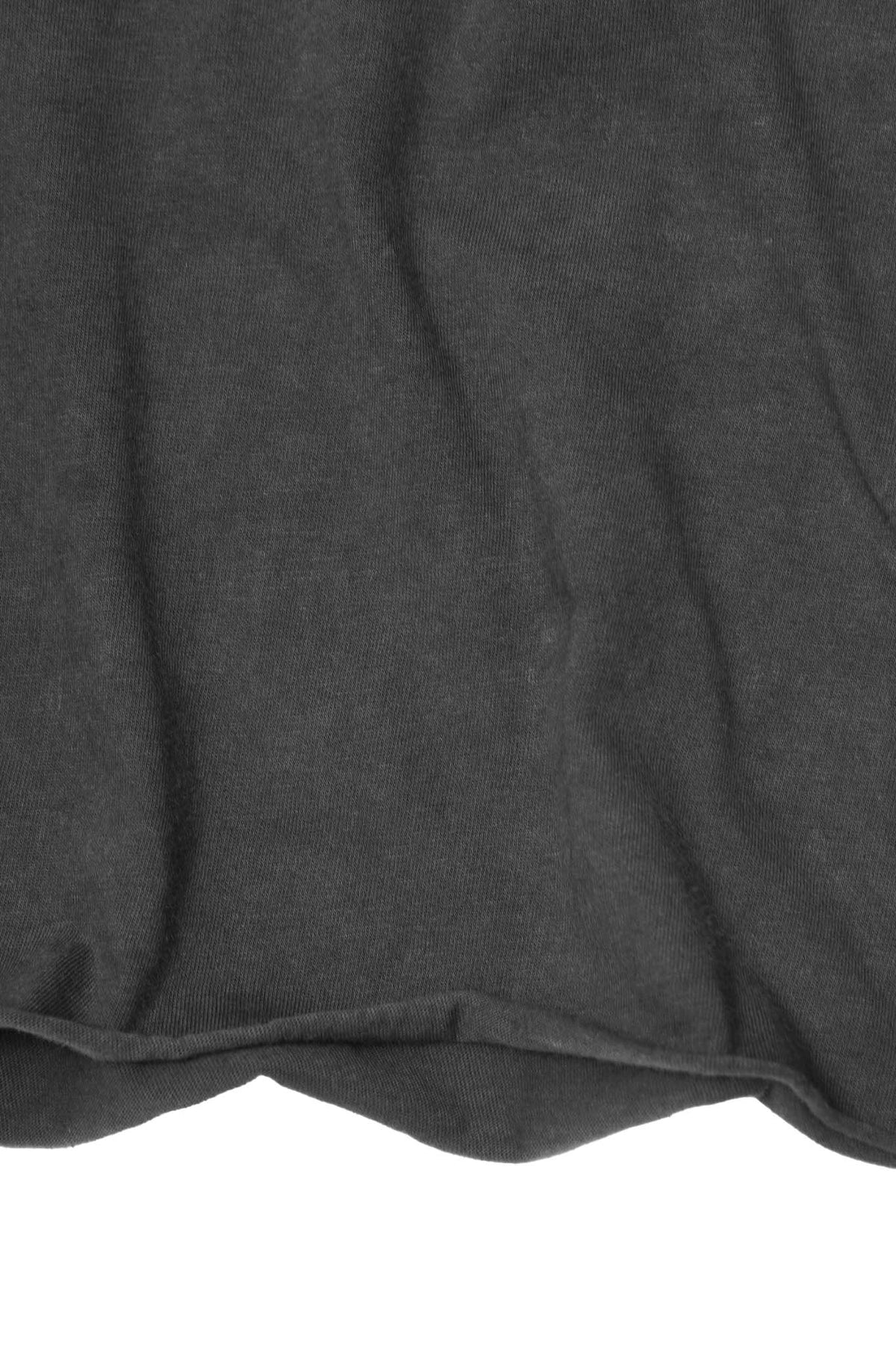 CHOP CHOP TEE IN AGED NOIR