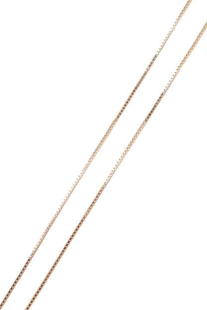 CUBE GOLD CHAIN NECKLACE