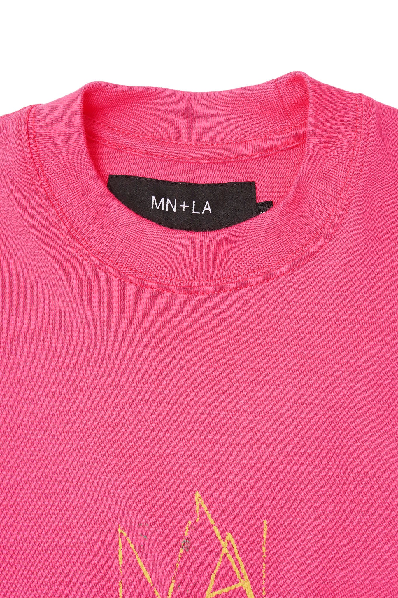 "IN MY ROOM" ULTRA HEAVY TEE IN STATIC PINK