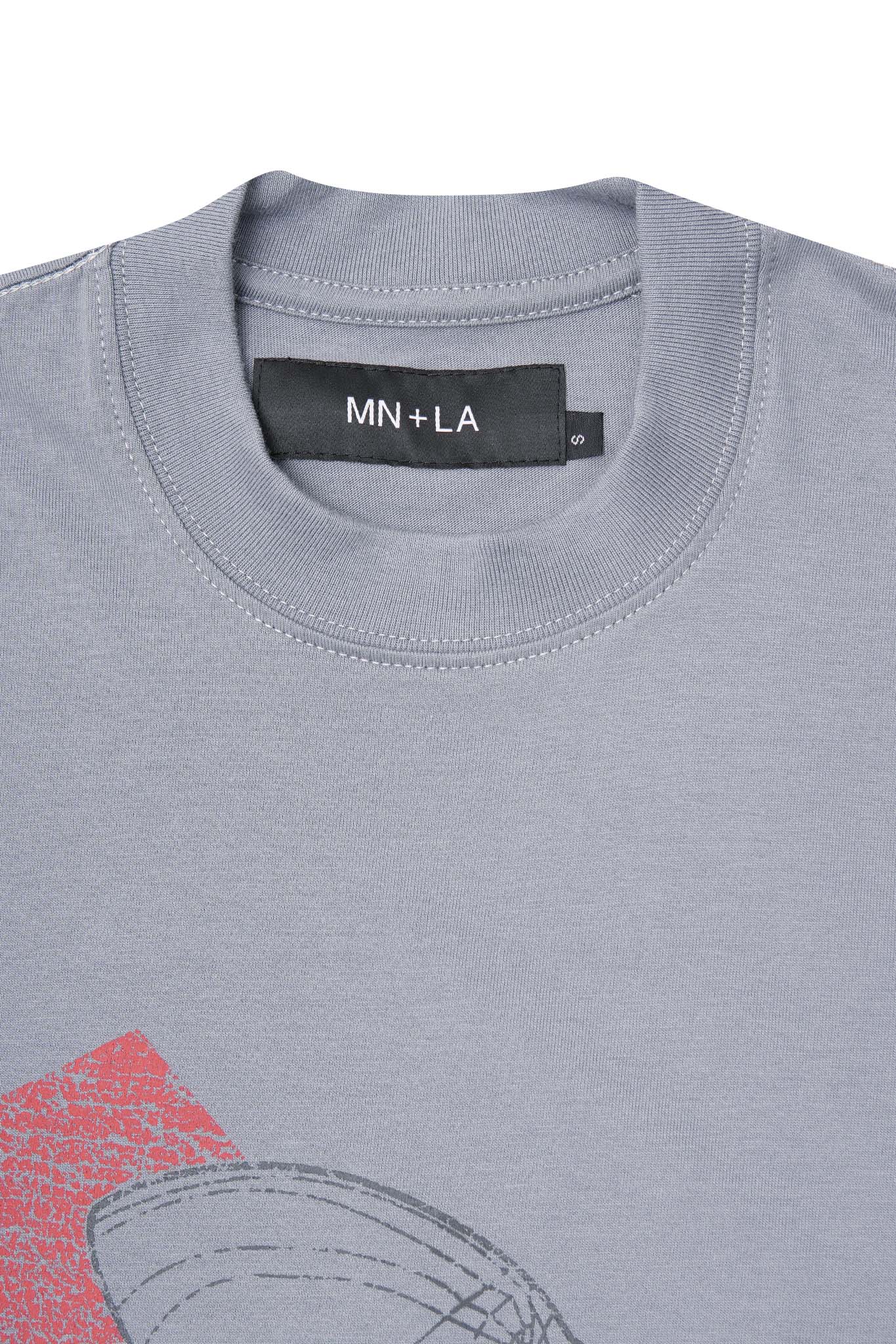 "HEADSPACE" TEE IN GLACIER