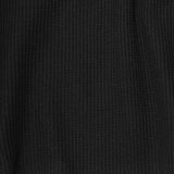 EXO™ MILITIA MOCK NECK WAFFLE TEE IN ANTHRACITE