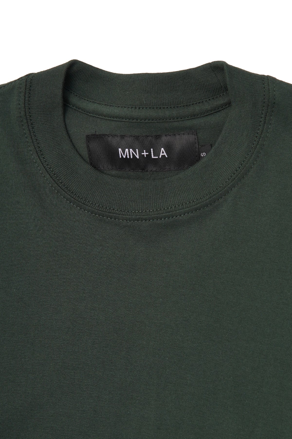 "OUTDOOR EXPLORATION" MULTI LOGO TEE IN HUNTER GREEN