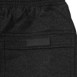 PLEATED HOUSE SHORTS IN MIDNIGHT HEATHER