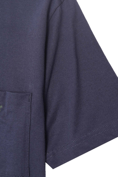 M+ CLASSIC POCKET LITE TEE IN NAVY