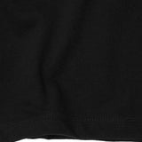 WAFFLE WEAVE MOCK NECK TEE V6 IN ANTHRACITE