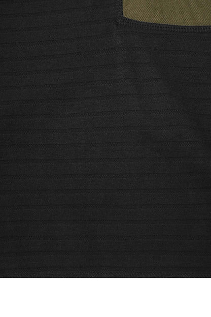 NEEDLEWORK POCKET TEE V2 IN TAIGA