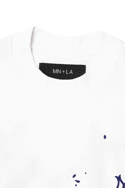 "HITTER" V3 LONGSLEEVE TEE IN WHITE