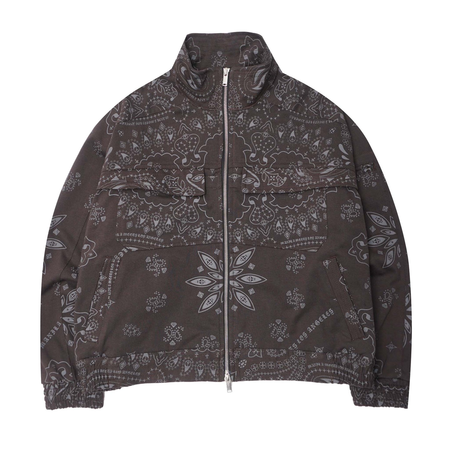 ROGUE WORK JACKET IN IRON PAISLEY