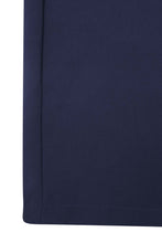 WIDE CROPPED PANTS IN NAVY