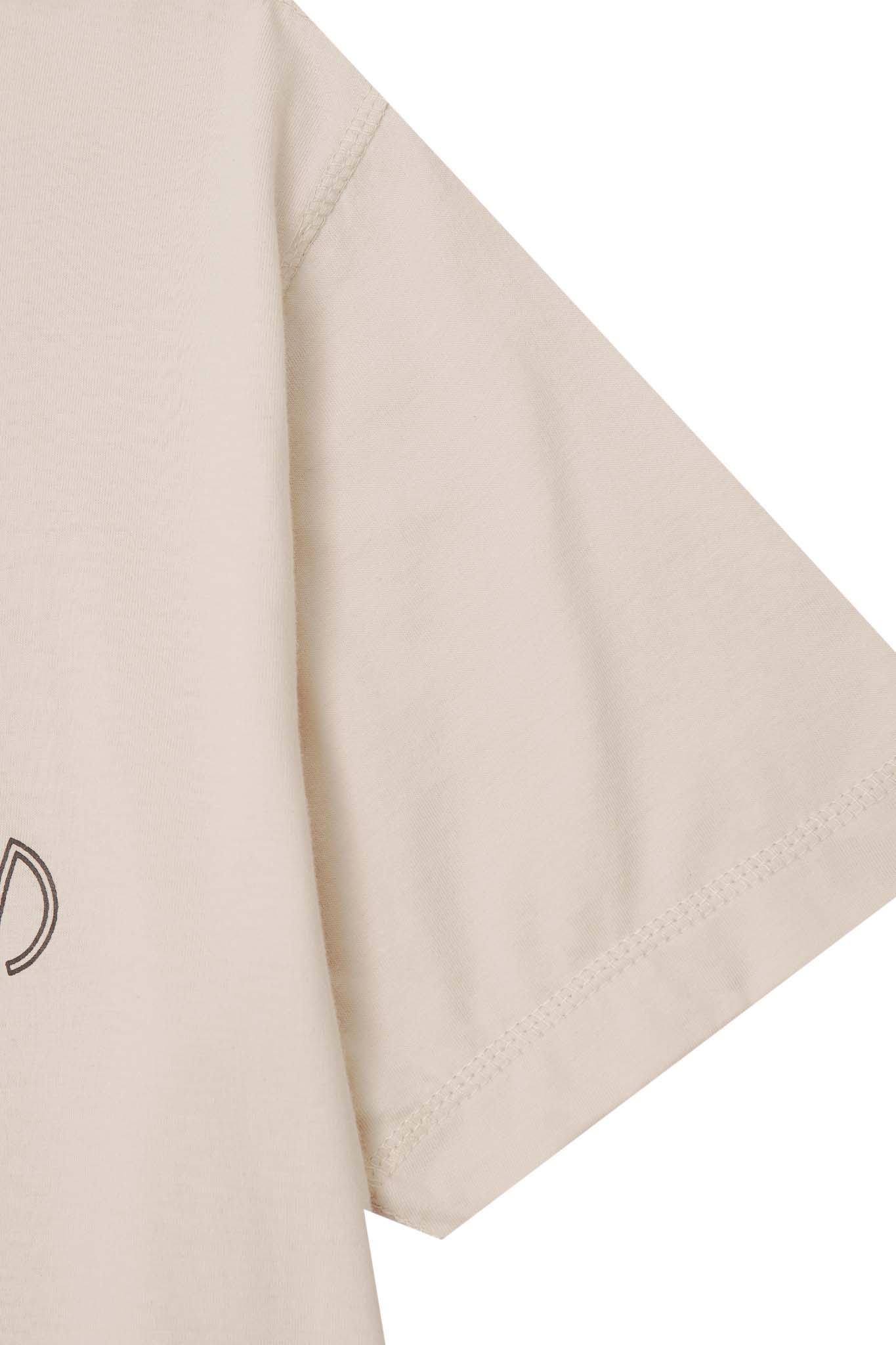 TWIN M'$ LOUNGE TEE IN OAT