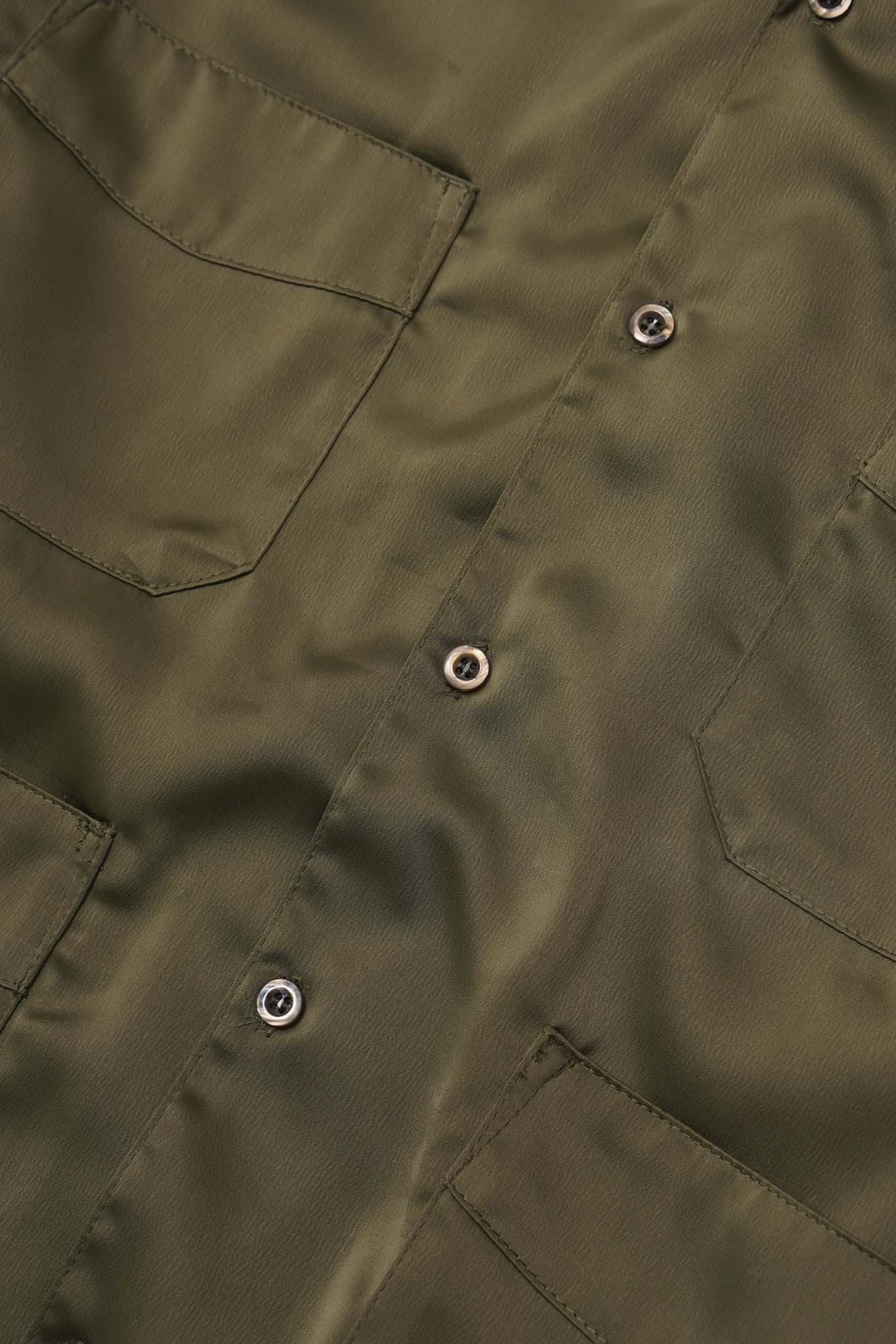 4 POCKET CUBAN SHIRT IN CELADON