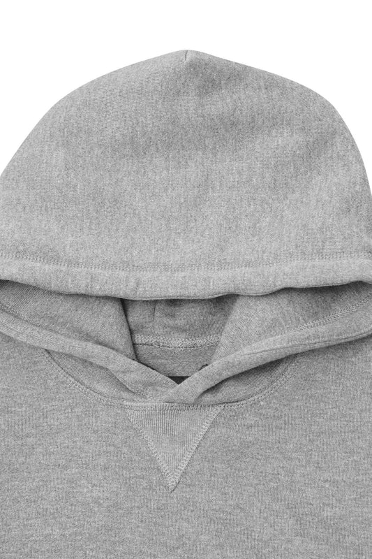 MILITIA HOODIE IN HEATHER GREY