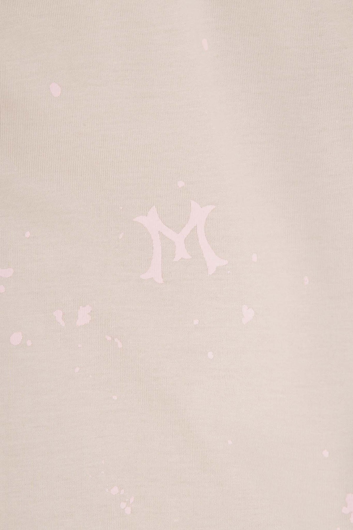 "HITTER" V3 MILITIA MOCK NECK LITE TEE IN PALE ROSE
