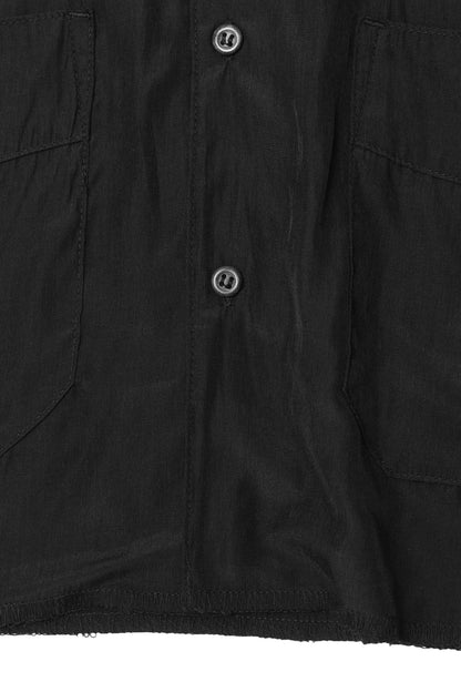 4 POCKET CUBAN SHIRT IN NOIR