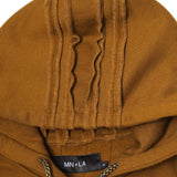 CROSS FORGED ZIP HOODIE IN RUST