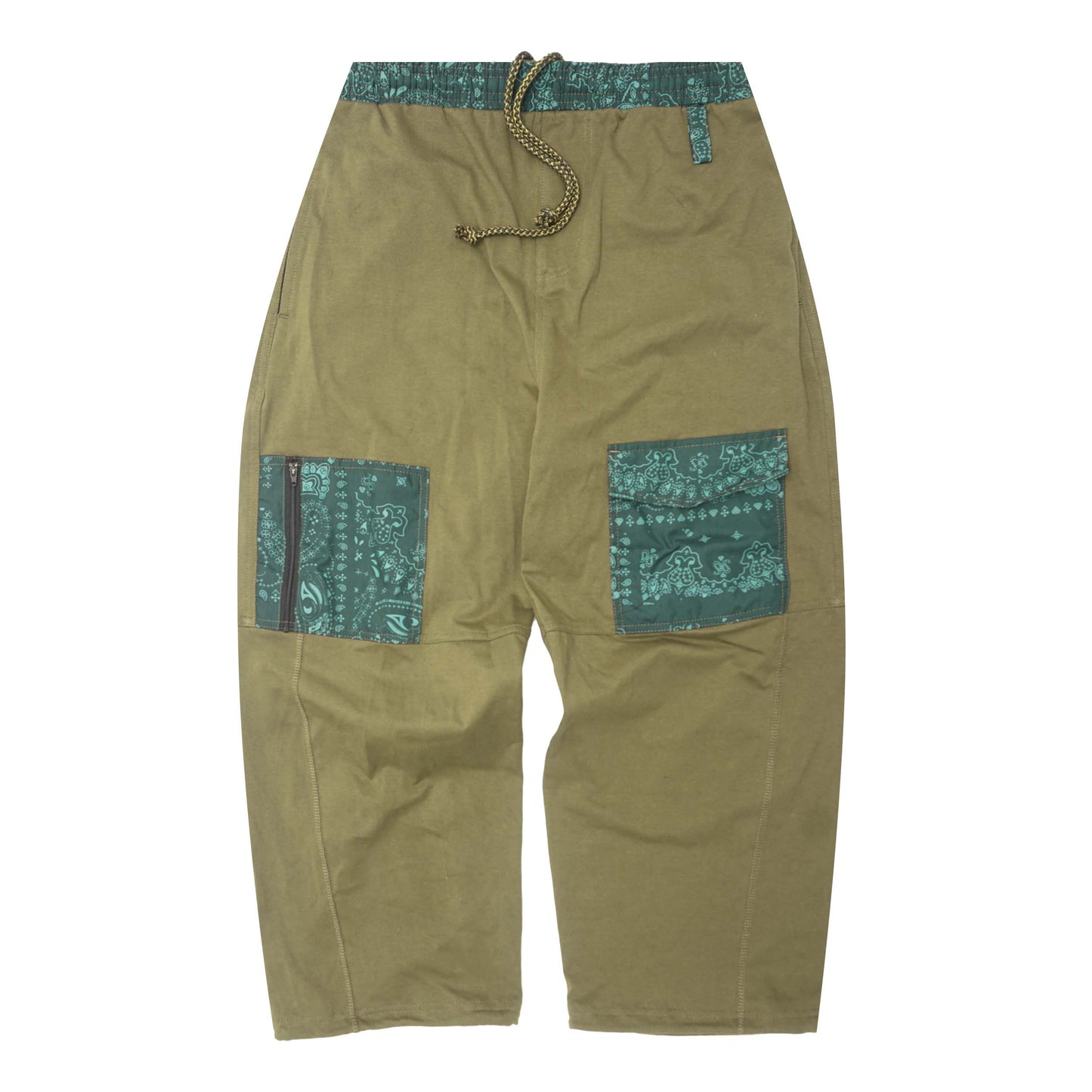 NEEDLEWORK PANTS IN DEEP TEAL