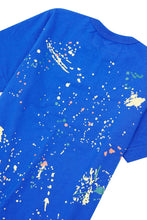 "PAINT SPLAT" LITTLE HUMAN™ TEE IN ELECTRIC BLUE