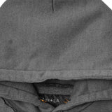 DECONSTRUCTED HOODIE IN CEMENT