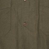 4 POCKET CUBAN SHIRT IN OLIVE