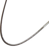 ONYX HERRINGBONE CHAIN NECKLACE