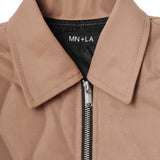 FLIGHT BOMBER JACKET IN CHAMPAGNE