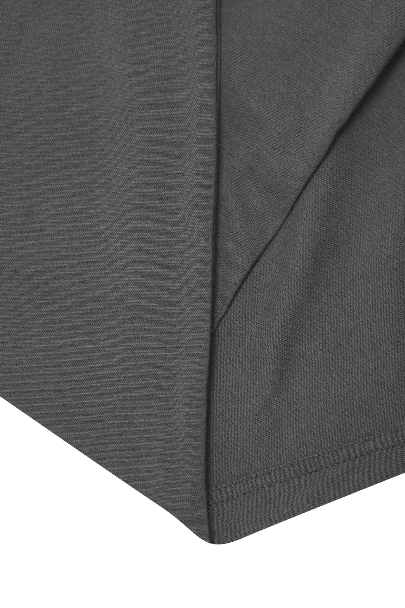 "TWIN M'$" BOOTCUT PANTS IN CHARCOAL GREY