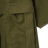 LITTLE HUMAN™ S/S DRAPE IN OLIVE