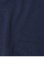 WAFFLE WEAVE MOCK NECK TEE V2 IN NAVY