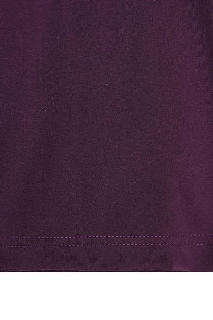 "EYES NEVER LIE" TEE IN SHADOW PURPLE