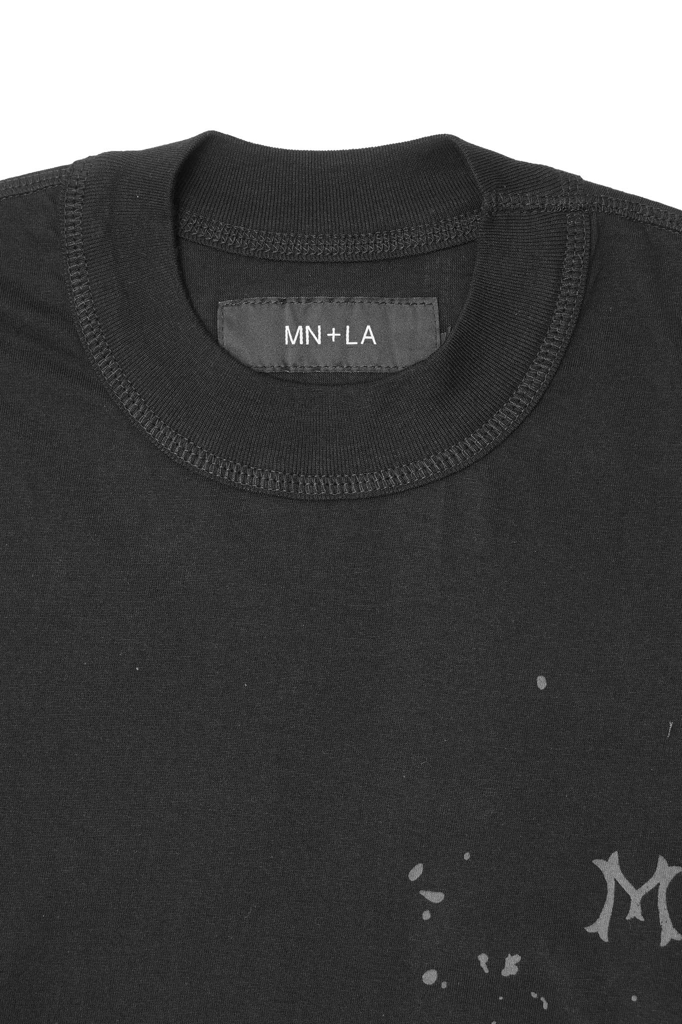 "HITTER" V3 MOCK NECK LITE TEE  IN ANTHRACITE
