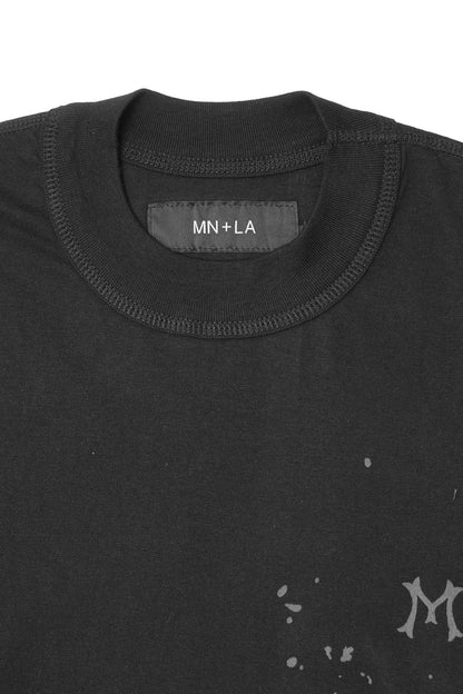 "HITTER" V3 MOCK NECK LITE TEE  IN ANTHRACITE