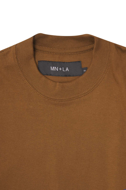 "MIDNIGHT MAGIC" TEE IN RUST