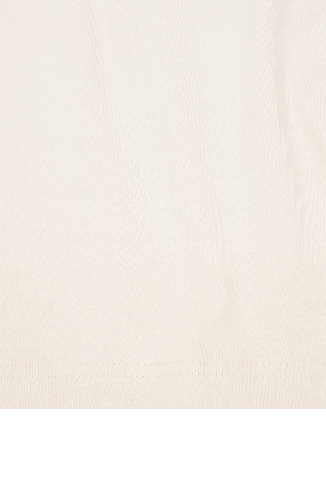 MOCK NECK TEE IN OAT
