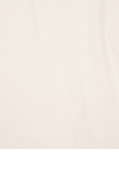 MOCK NECK TEE IN OAT
